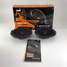 Hertz DCX 170.3 Dieci Series 6-3/4" 2-way car speakers - WOOFERS ONLY -NO TWEETS
