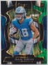 Isaac TeSlaa 2025 Panini Select Black & Green Flash Prizm Rookie Card #70
