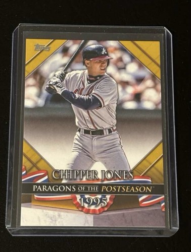Chipper Jones #PP-16 — 2022 Topps Update Paragons of the Postseason baseball card