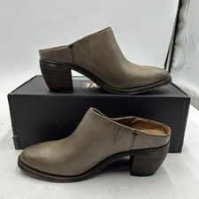 Frye Women's Rosalia Mule Shoes, Size 9.5 M, Stone