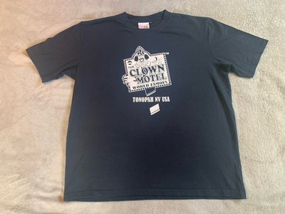 The Clown Motel Shirt Mens 2XL Tonopah Nevada World Famous Creepy