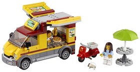 Lego City Pizza Shop Truck 60150 Building Blocks Toy For Boys_