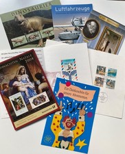 7 x Erinnerungsbl&auml;tter Deutsche Post aus 1991, 1992, 1993 u. 2008 - siehe Foto