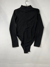 ALO Euphoria Long Sleeve Bodysuit Women's Size M Black