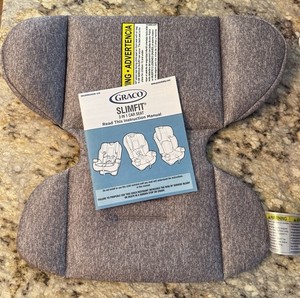 GRACO SlimFit Slim Fit Baby Infant Car Seat Insert Support Pad Replacement Grey