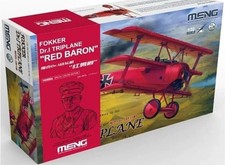 MNGQS-002S - Meng Model 1:32 - Fokker Dr.I Triplane mit 1:10 Resin Figur