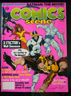 COMICS SCENE V2 # 3 FANZINE MAGAZINE WALTER SIMONSON ALIENS MOEBUIS BATMAN MOVIE — photo 1