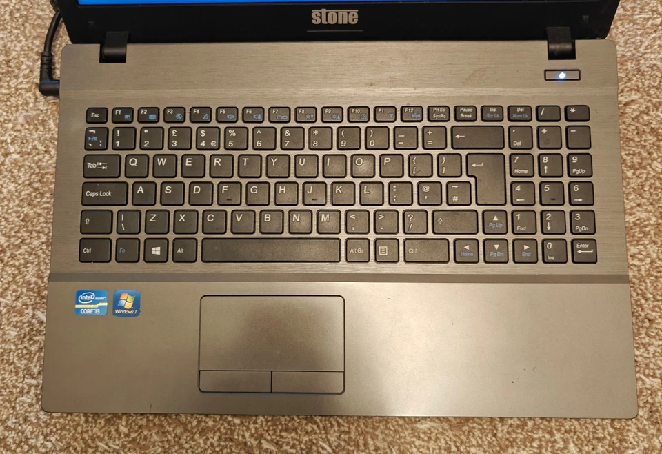 Clevo W550EU Stone NT310 i3 Laptop Windows 11 Webcam DVD SSD HDMI BT Cheap - Image 4 of 4