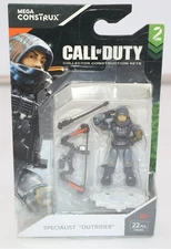 Mega Construx Specialists Series 2 Specialist Outrider Mini Figure - NEW - 