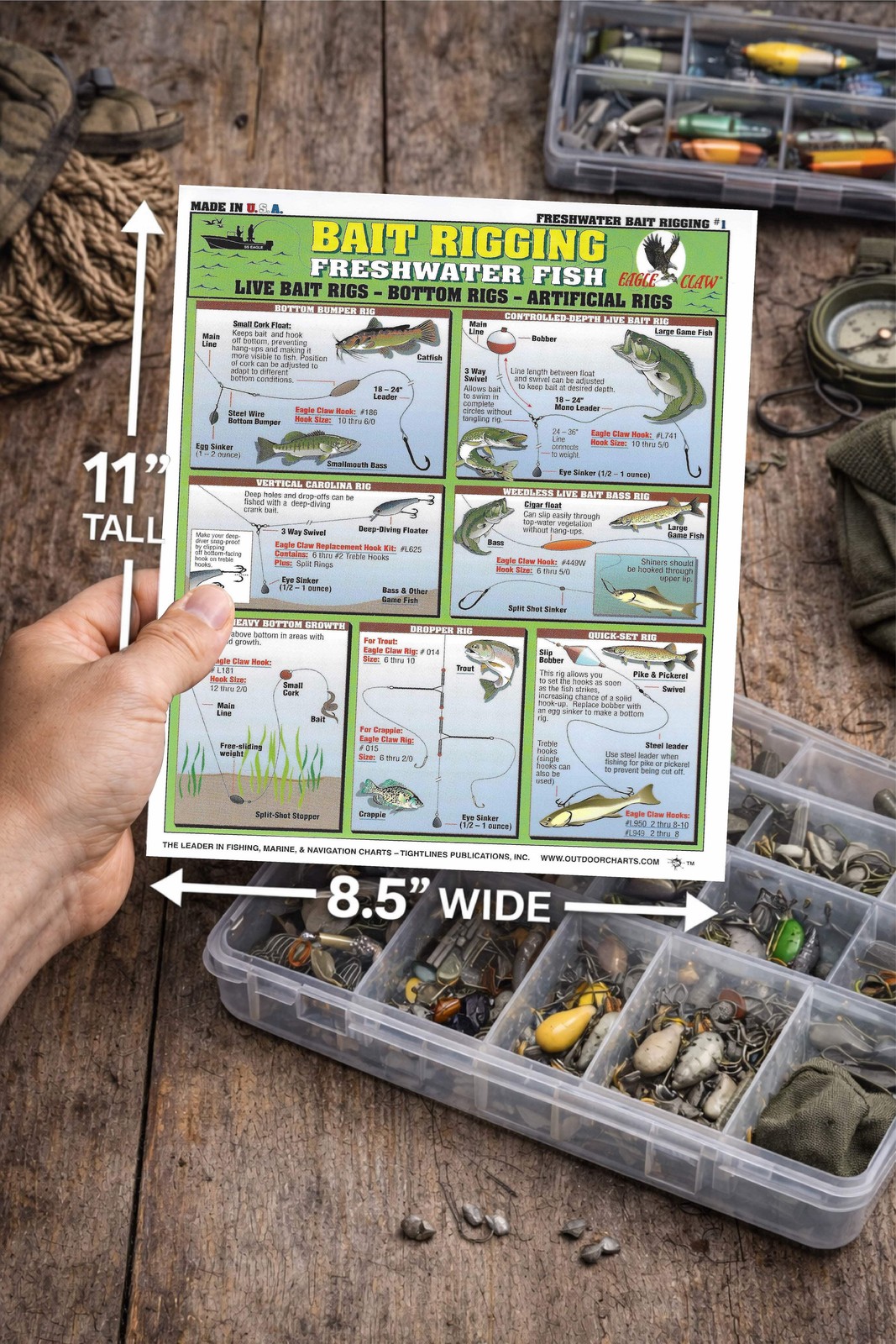 Freshwater Rig Fishermen's Freshwater Bait Rigging #1 (Live Bait Rigs, Bottom Rigs ...