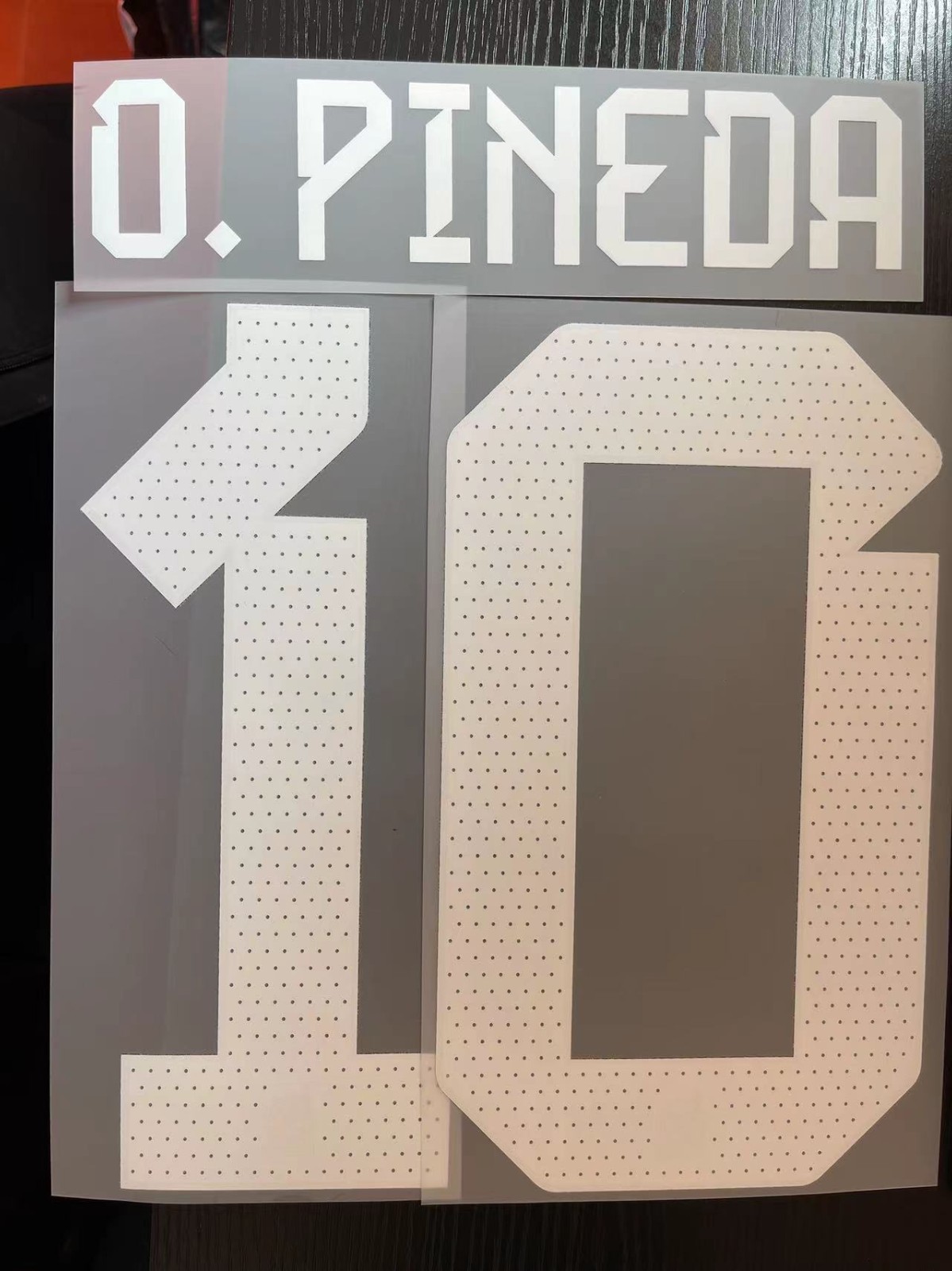 Mexico 2022 Orbelin Pineda Player Size Soccer Shirt Nameset Name Number ID Print