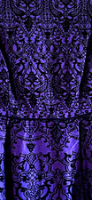 Oasis Womens Size 12 Purple/Black Floral Fit & Flare Dress Sleeveless Knee
