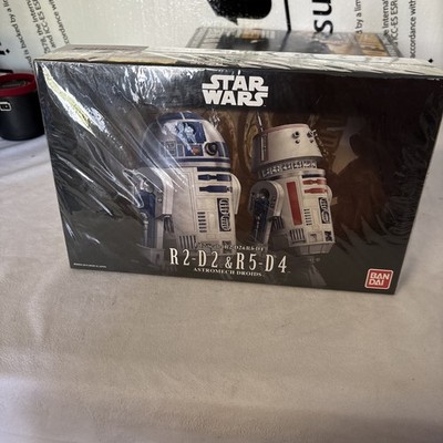 NEW Bandai Star Wars R2-D2 + R5-D4 Droid 1:12 Scale Plastic Model Kit 0195963