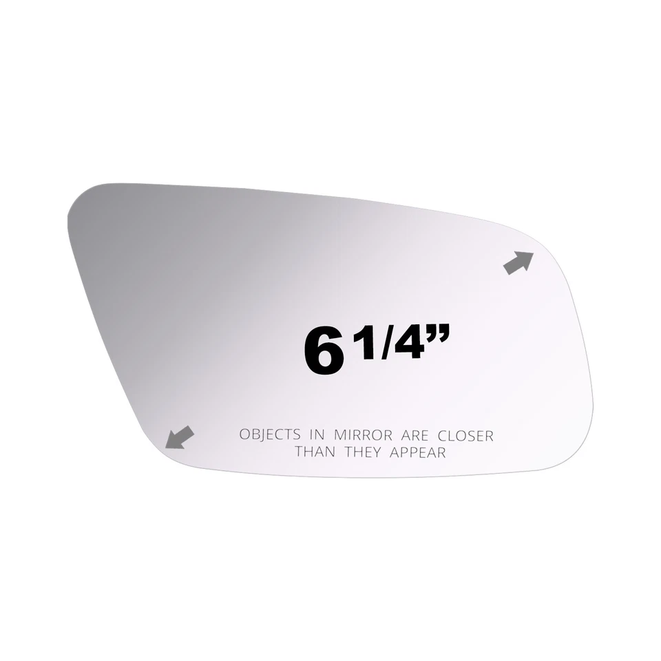 Cristal espejo retrovisor para Audi A8 Quattro 1999-2003 pasajero lado derecho adhesivo convexo Foto 2 de 4