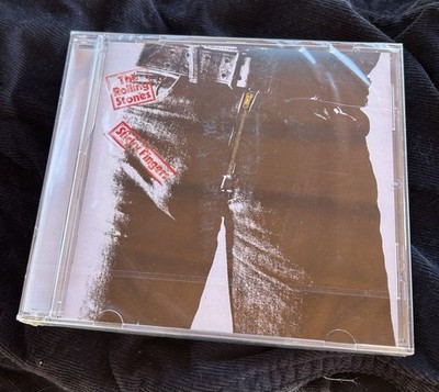 The Rolling Stones Sticky Fingers CD (Case Damage)