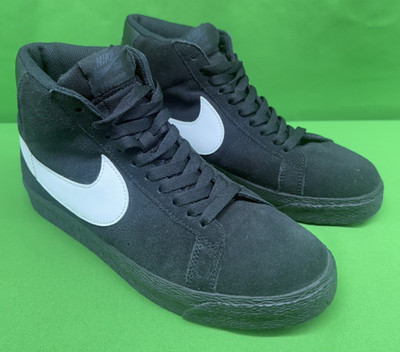 NEW Nike SB Zoom Blazer Mid Black White 864349-007 Men's SIZE 7 (N0 B0X)