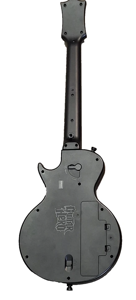 Guitar Hero Gibson Les Paul Wireless Controller Nintendo Wii White RedOctane - Image 2 of 4