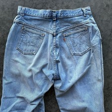 Vintage Levi s 70 s High Rise Orange Tab Straight Leg Jeans 30