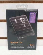Western Digital WD P10 Game Drive (2TB, Portable HDD) Micro USB-B to USB-A, New