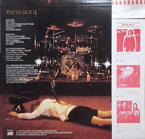 AC/DC - If You Want Blood You've Got It / VINILO / NM / LP, álbum, estéreo