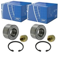 2X SKF RADLAGER-SATZ Vorne Passend FÜR CitroËN C2 C3 Saxo Xsara Peugeot 106 206