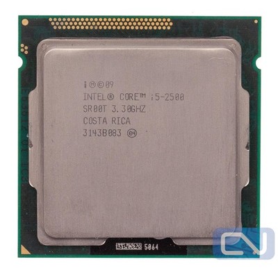 Intel Core i5-2500 3.3GHz 6MB 5.0GT/s SR00T LGA 1155 B Grade CPU Processor