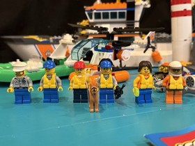 Coast Guard Patrol #60014 LEGO CITY 100% Complete w/ Manual & MiniFigures