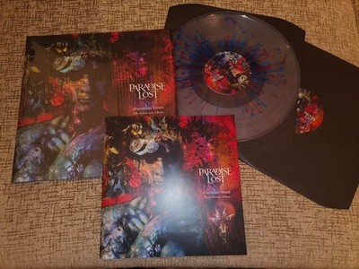 PARADISE LOST DRACONIAN TIMES 25 ANNIVERSARY LTD SPLATTER VINYL LP FREE POSTAGE