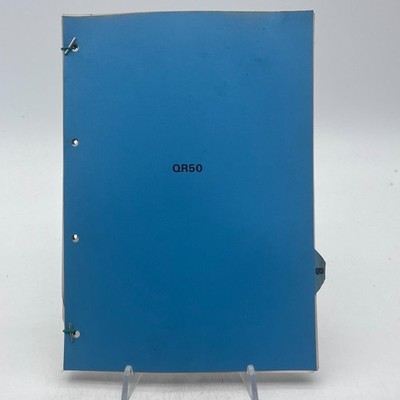 Honda QR50 original Werks-Werkstatthandbuch - Binder Edition