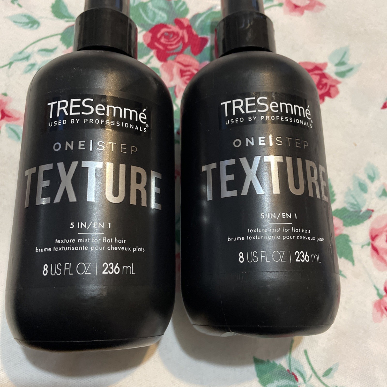 2~Tresemme One Step Texture 5 in 1 Mist for Flat Hair 8oz Mi