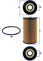 Knecht ÖLfilter OX 169D Filtereinsatz FüR Mercedes W211 W163 W463 W220 Klasse