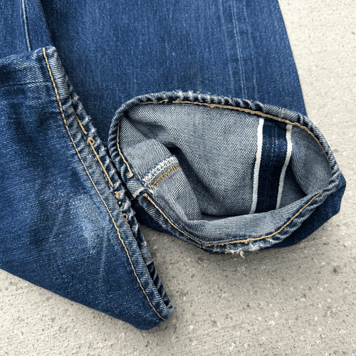 Levi's 501XX 1955 Modell Jeans W29 L30 blau, USA Made, Valencia Factory Vintage  - Bild 4 von 10