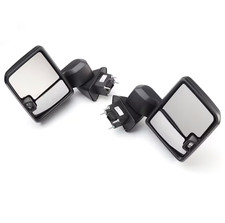 2020-2022 Silverado 1500 Extended View Tow Mirrors In Black 84776100 New Oem Gm