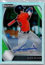 2021 Panini Prizm Draft Picks Alex Ulloa Base Auto Prizm Calvary #PDP117