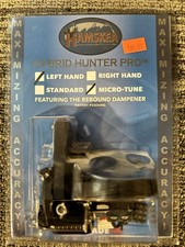 New Hamskea Archery Hybrid Hunter Pro Micro-Tune Arrow Rest Black Lh