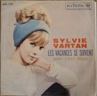 RARETE Sylvie VARTAN 45 Tours vinyle - ITALIE -  les vacances se suivent  1963 -