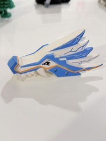 Lego Dragon Upper Jaw Ninjago Blue Ice Dragon Attack from Set 2260