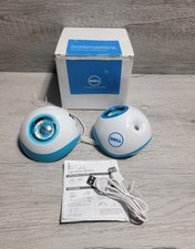 Rare Genuine Windows Dell Split Speakers With Usb Ports NEW/ NOS