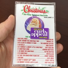 SEALED MINT 1991 all time greatest CHRISTMAS records vol. 2 Music CASSETTE TAPE