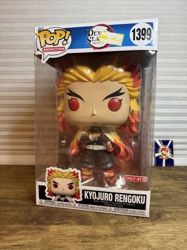 JUMBO FUNKO POP 10" DEMON SLAYER: KYOJURO RENGOKU #1399 (TARGET EXCLUSIVE)