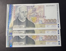 1 PIECES PEZZO 2000 LEVA BULGARIA 1996 Pick 107 UNC PERFECT ONLY FOR ONE PIECES!