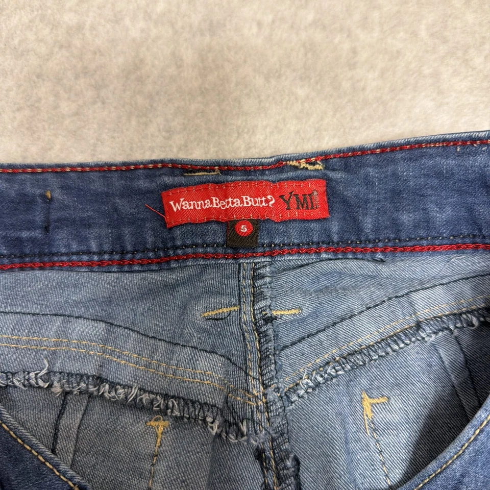 Pantalones de mezclilla ajustados desgastados YMI WANNA BETTA BUTT para mujer talla 5 Foto 2 de 4