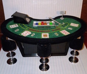 Casino Table 1/12 Scale Accessories 