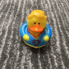 Rubber Duck Super Hero Girl Ponytail Decor Car Jeep Ducked Cruise Blue Ducky New