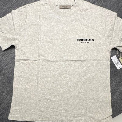 Essentials Fear of God Light Oatmeal Tee size Small