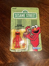Sesame Street Elmo Baby David Super7 Reaction Action Figure