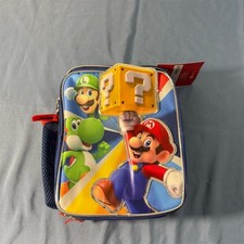 Nintendo Super Mario Insulated Lunch Box Mario Luigi Yoshi Design