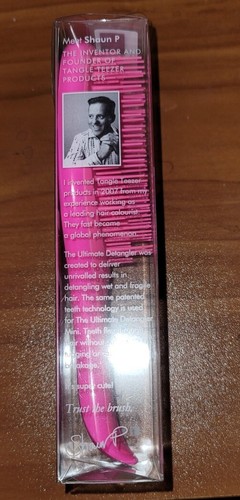 Tangle Teezer THE ULTIMATE DETANGLER "MINI" in JOT PINK - NIP - Picture 4 of 4