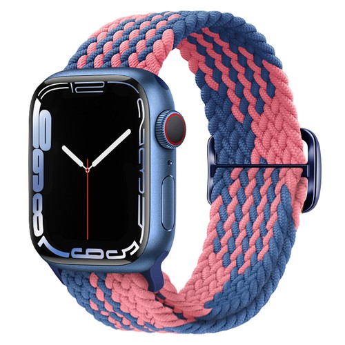 Braided Nylon Sport Band for Apple Watch 11 10 9 8 7 6 5 SE 40/44/41/45/42/46mm - Picture 22 of 68