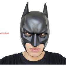 Full Mask Batman With Cowl Adult The Dark Knight Rises Halloween Cosplay Props